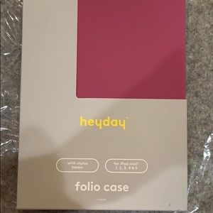 iPad Mini Folio Case Dusty Pink with Stylus Holder New in Box